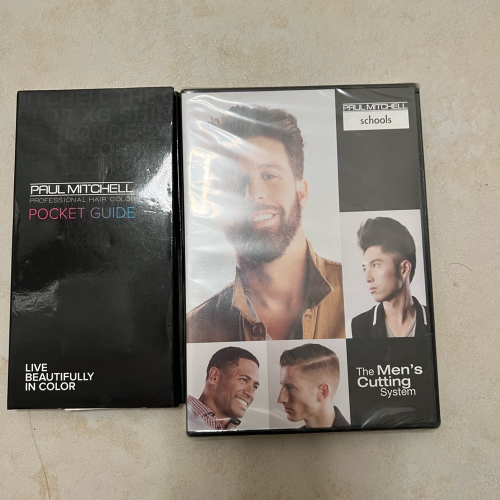 NEW PAUL MITCHELL CUTTING SYSTEM & PAUL MITCHELL POCKET GUIDE